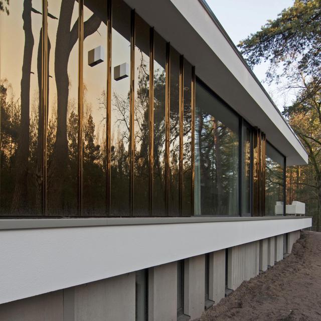 Felsbanen Paul Tesser ARCHITECT goudkleurig RVS