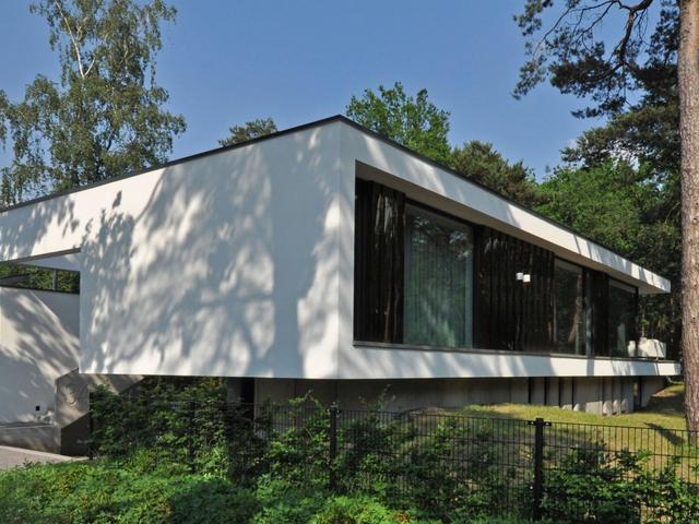 Goudkleurig RVS Paul Tesser ARCHITECT gouden gevel